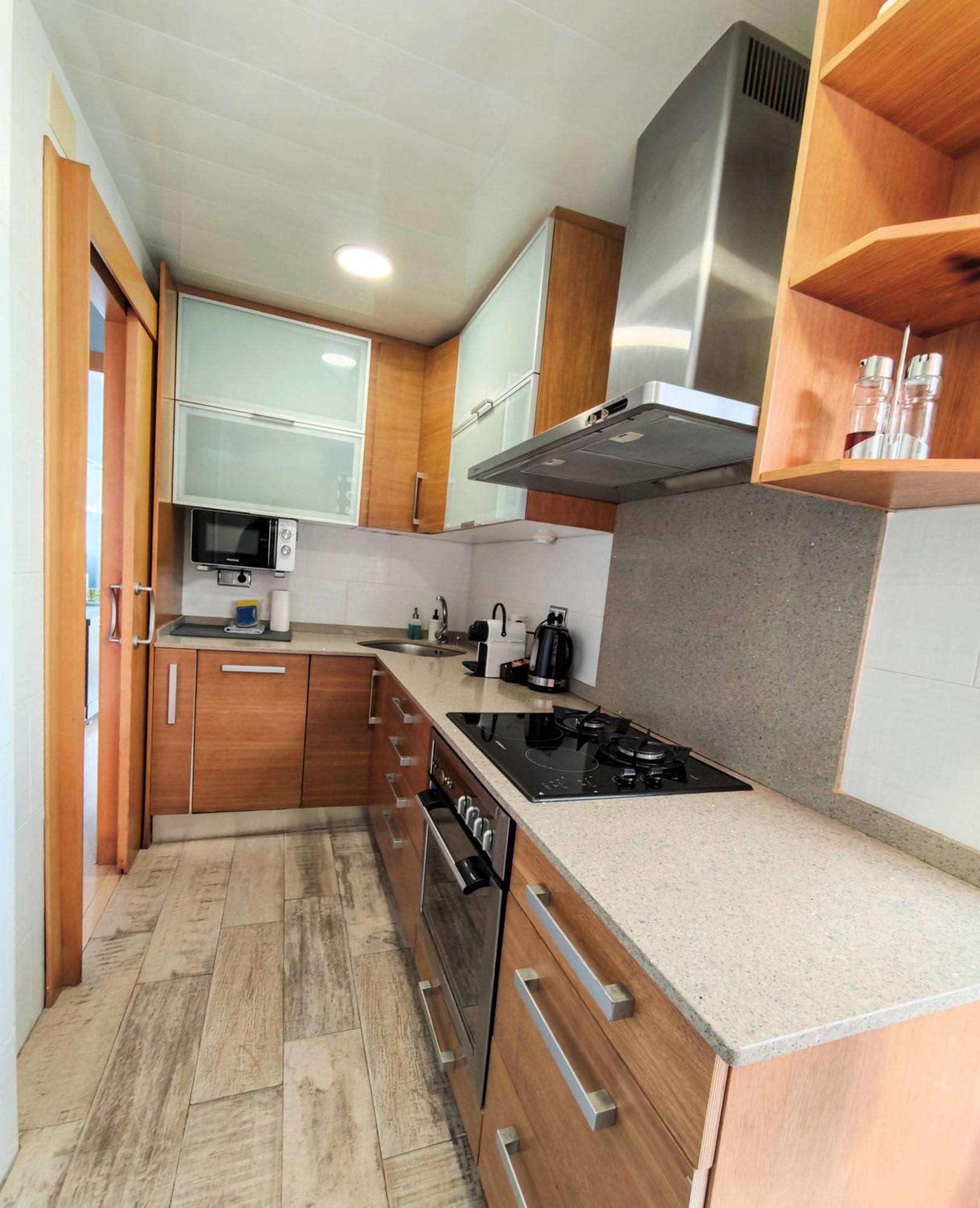 Apartamento Playa Con Piscina Parking Y 2 Habitac Кастельдефельс Экстерьер фото